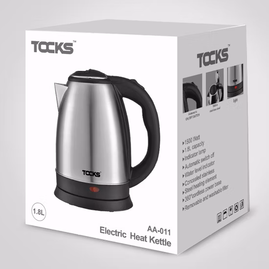 가정용품 물 커피 차 물 스테인리스 전기 주전자 1.8L